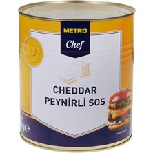 Metro Chef Çedar Peynirli Sos 2,8 kg (5'li Paket)
