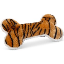 Mey İthalat Beeztees Köpek Oyuncağı Kemik, Peluş, Kahverengi, 30X16X4CM