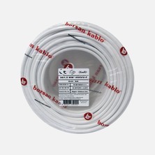 Borsan Ttr 3g 1,5mm Kablo Beyaz 50 Metre (2'li Paket)