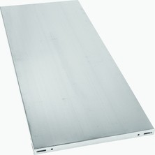 Regalux Metal Raf 120X50 cm Gümüş (3'li Paket)