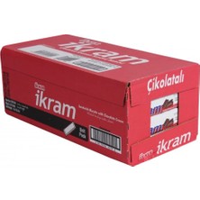Ülker Ikram Çikolata Kremalı Bisküvi 84 G 24'lü (8'li Paket)