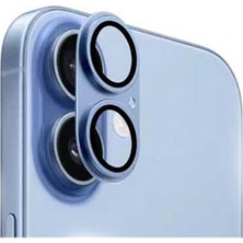Teknook iPhone 17 Zore Cl-20 Kamera Lens Koruyucu - Mavi