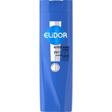 Elidor Şampuan ve Saç Bakım Kremi Kepeğe Karşı Etkili 400 ml (8'li Paket)