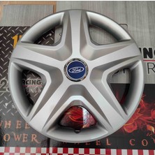 Yk 14 Inç Ford Focus / Fiesta / Escort / Mondeo / Fusion Uyumlu Jant Kapağı 4'lü Takım Amblem Hediyeli