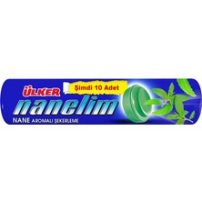 Ülker Bonbon Nane Aromalı Şeker 36 G 18'li (7'li Paket)