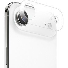 Teknook iPhone 17 Air Zore 10 In 1 Mat Kamera Lens Koruyucu - Şeffaf