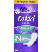 Orkid Günlük Ince Ekonomik Normal 40'lı (8'li Paket)