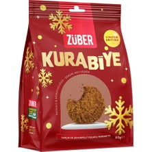 Züber Yulaflı Tarçınlı ve Zencefilli Kurabiye 80 G (7'li Paket)