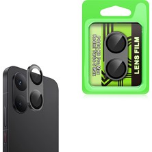 Teknook Xiaomi Poco X8 Pro Max Zore Cl-07 Kamera Lens Koruyucu - Siyah