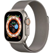 Teknook Watch Ultra 49MM Zore Krd-98 Metal Kordon - Gri