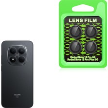 Teknook Xiaomi Redmi Note 15 Pro Zore Cl-07 Kamera Lens Koruyucu - Siyah