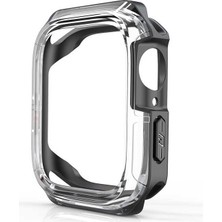 Teknook Watch 44MM Zore Watch Gard 08 Sert Pc + Silikon Koruyucu - Füme