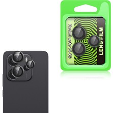 Teknook Xiaomi Redmi Note 14 4g Zore Cl-07 Kamera Lens Koruyucu - Siyah