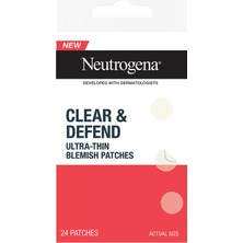 Neutrogena Clear & Defend Ultra Thin Blemish Bant 24'lü (3'li Paket)