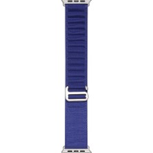 Teknook Watch Ultra 49MM Zore Band-74 Hasır Kordon - Mavi