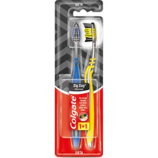 Colgate Zigzag Medium Diş Fırçası 1+1 Adet (8'li Paket)