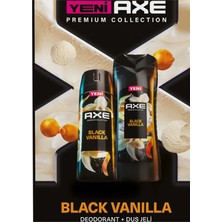Axe Black Vanilla Deodorant 150 ml + Duş Jeli 300 ml (6'li Paket)