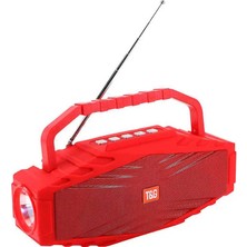 Teknook Zore TG-804 Bluetooth Speaker Hoparlör - Kırmızı