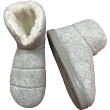 Chirpy Luna Kadın Panduf Gri 36-41 (2'li Paket)
