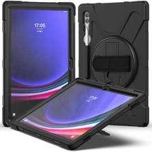 Teknook Galaxy Tab S10 Ultra Zore Defender Tablet Silikon - Siyah
