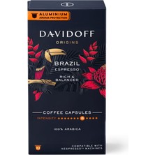 Davidoff Espresso Brazil Kapsül Kahve 10'lu 55 G (8'li Paket)