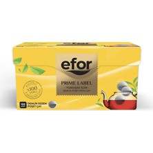 Efor Prime Label Demlik Süzen Poşet Çay 100'LÜ 320 G (7'li Paket)