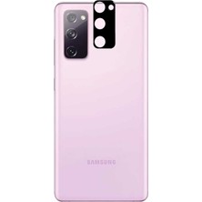 Teknook Galaxy S20 Fe Zore 3D Kamera Camı - Siyah