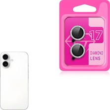 Teknook iPhone 17 Zore Cl-06 Kamera Lens Koruyucu - Gümüş