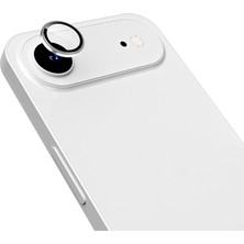 Teknook iPhone 17 Air Zore Mikro Kamera Lens Koruyucu - Gümüş