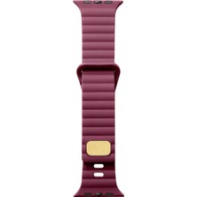 Teknook Watch Ultra 49MM Zore Krd-73 Silikon Kordon - Mürdüm