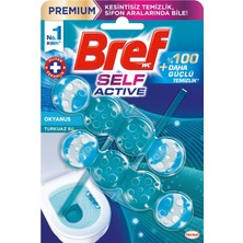 Bref Wc Blok Self Aktif Okyanus 2 x 50 G (8'li Paket)