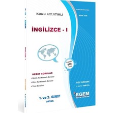 Aöf 1. ve 3. Sınıf Ortak Ingilizce I 1. ve 5. Yarıyıl  Konu Anlatımlı Soru Bankası