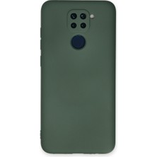 Ozka Concept Koruyucu Kapak Note 9 Nano Içi Kadife - Koyu Yeşil
