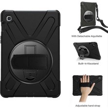 Teknook Galaxy T720 Tab S5E Zore Defender Tablet Silikon - Siyah