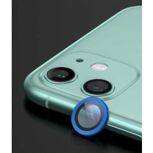 Teknook iPhone 12 Zore Cl-07 Kamera Lens Koruyucu - Lacivert
