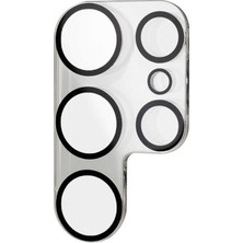 Teknook Galaxy S22 Ultra Zore 3D Kamera Camı - Renksiz