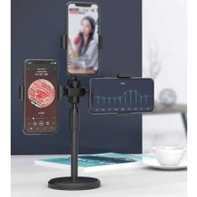 Teknook Zore Ms-08 Masa Telefon Tutucu - Siyah
