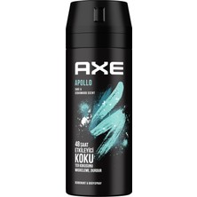 Axe Apollo Erkek Sprey Deodorant 150 ml (3'li Paket)