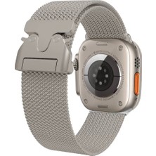 Teknook Watch 10 42MM Zore Krd-25 Metal Hasır Kordon - Gri