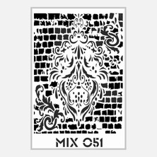 Rich Stencil Mix 050 (6'li Paket)