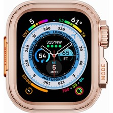 Teknook Watch 44MM To Watch Ultra 49MM Kasa Dönüştürücü Zore Watch Gard 33 - Rose Gold