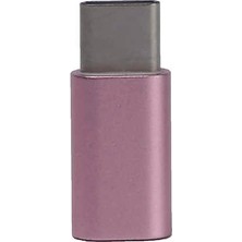 Teknook Zore Metal 01 Type-C Dönüştürücü - Rose Gold