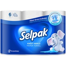 Selpak Havlu 6'lı (6'li Paket)