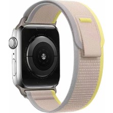Teknook Watch 10 42MM Zore Krd-77 Hasır Kordon - Beyaz-Sarı