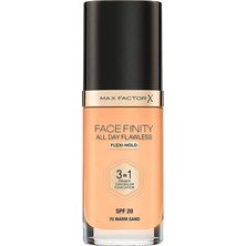 Valor Fondöten - Facefinity All Day Flawless Foundation 70 Warm Sand (70 Warm Sand)