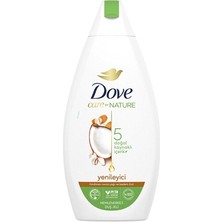 Dove Duş Jeli 450 ml Hindistan Cevizli (2'li Paket)