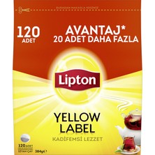 Lipton Yellow Label Demlik Poşet Çay 120'LI 384 G (8'li Paket)