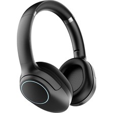 Teknook Lapas LP-HD003 Rgb LED Işıklı Kulak Üstü Bluetooth V5.4 Kulaklık - Siyah