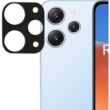 Teknook Xiaomi Redmi 12 Zore 3D Kamera Camı - Siyah