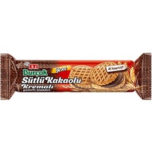 Eti Burçak Sütlü Kakao Kremalı Bisküvi 100 G 12'li (6'li Paket)